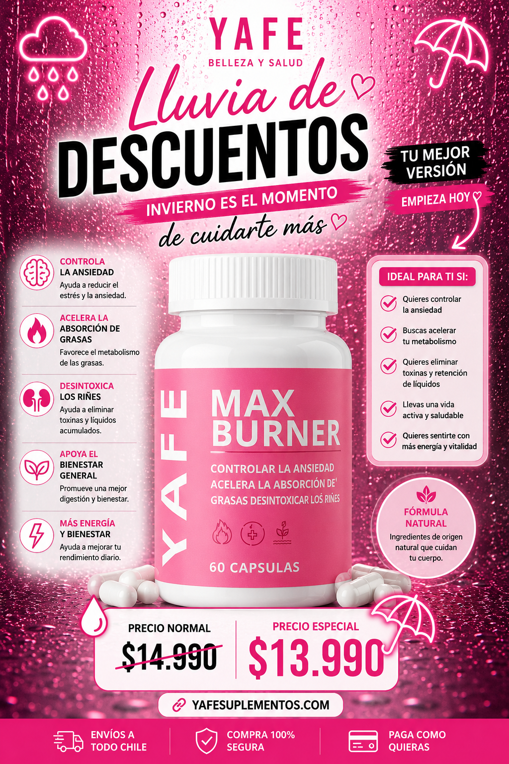 MAX BURNER OFERTA INVIERNO 🥶