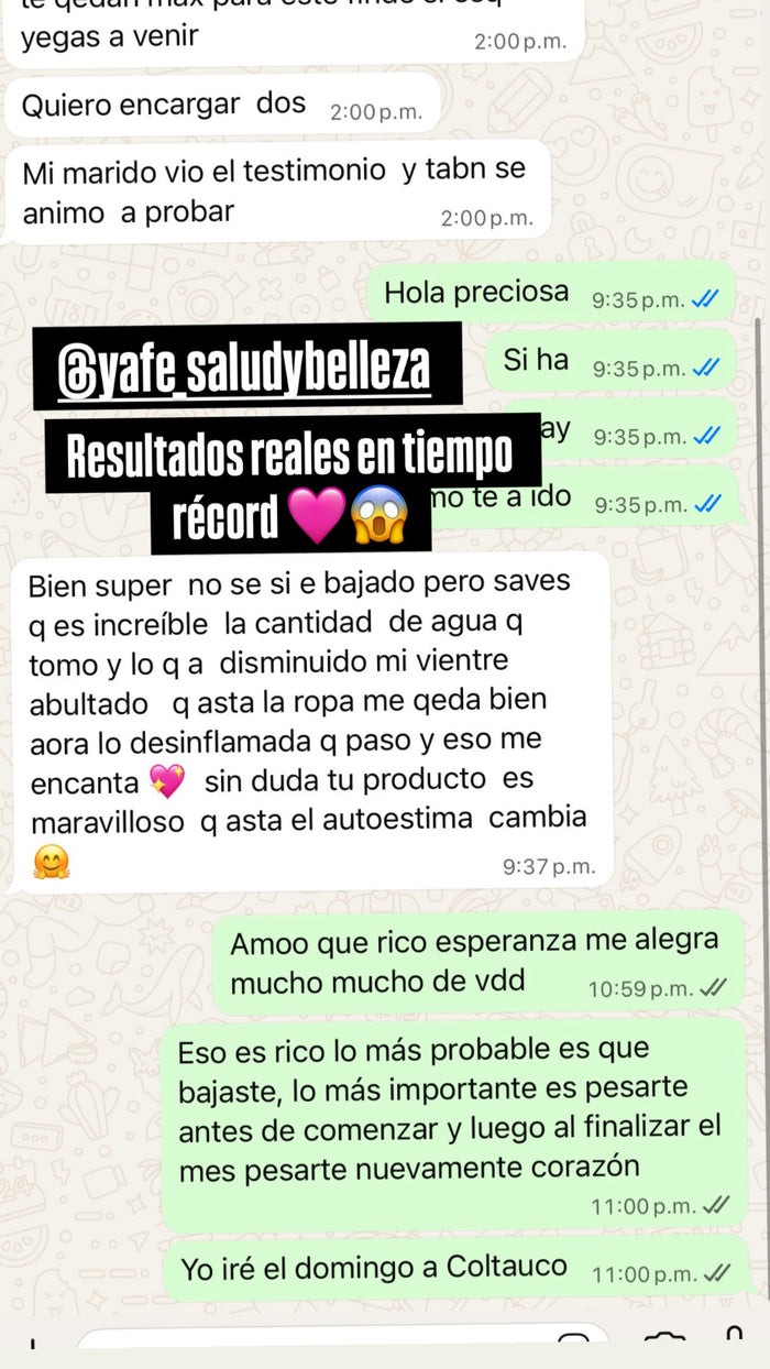 Mi cambio motivo a mi familia