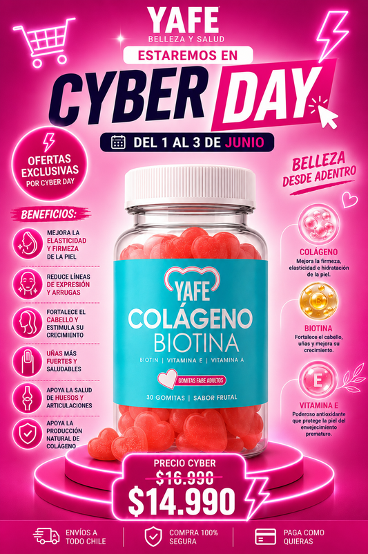 COLÁGENO+BIOTINA PRECIO CYBER DAY
