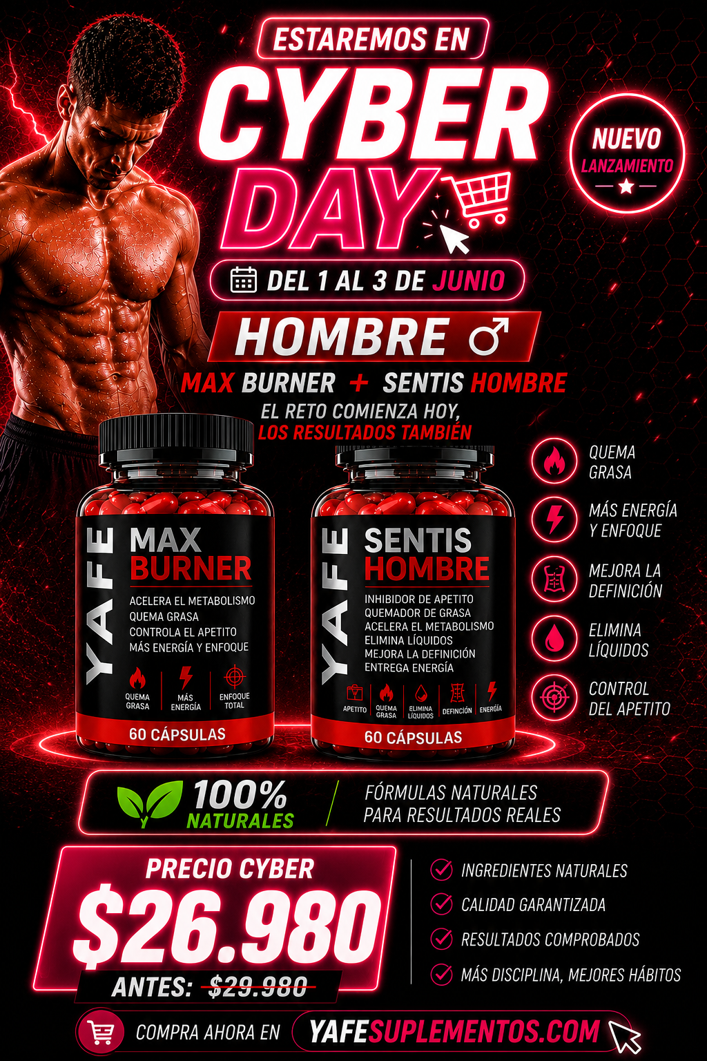 🔥 NUEVO LANZAMIENTO: SUPER PACK HOMBRE 🔥 (PREVENTA) PRECIO CYBER DAY