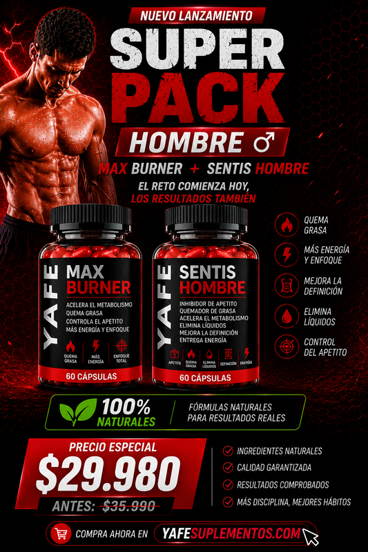 🔥 NUEVO LANZAMIENTO: SUPER PACK HOMBRE 🔥