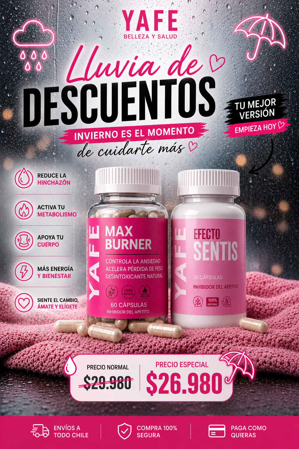 SUPER PACK  PRECIO  SENTIS CÁPSULA MAX CAPSULA OFERTA INVIERNO ❄️