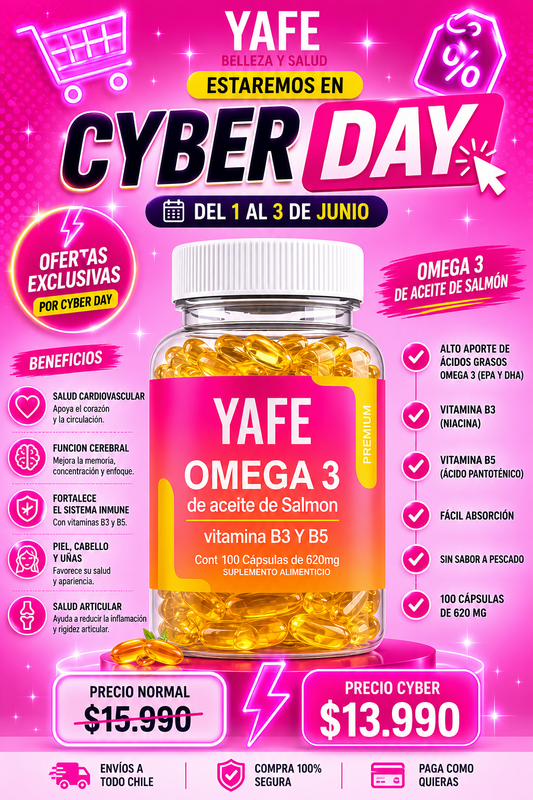 OMEGA 3 PRECIO CYBER DAY