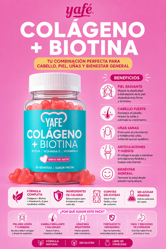 COLÁGENO+BIOTINA