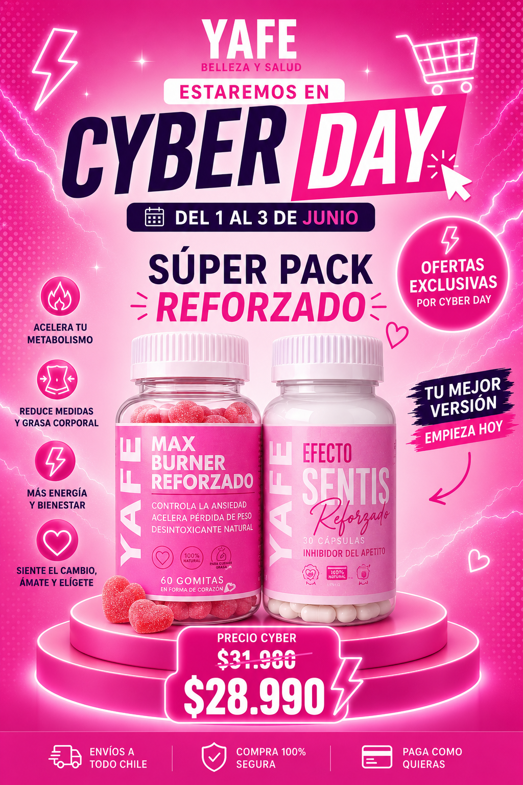 SUPER PACK CON MAX REFORZADA PRECIO CYBER DAY