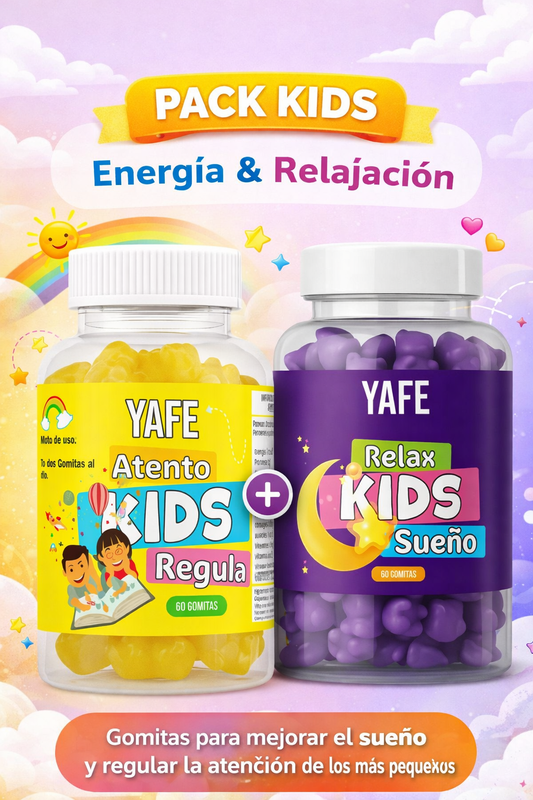 PACK KIDS YAFE- Sueño+ Concentración