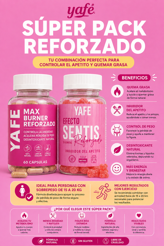 SUPER PACK SENTÍS GOMITA Y MAX CAPSULA