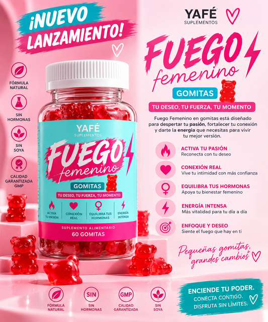 Fuego femenino gomita